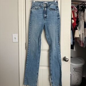 ZARA Slim Flare Slit jeans